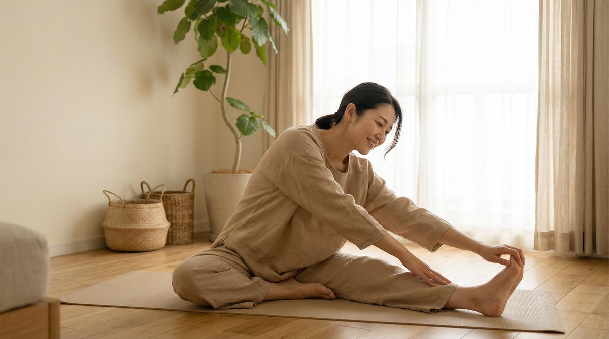 蘑菇视频晨间舒展视频教程，6t31rf2m.cn